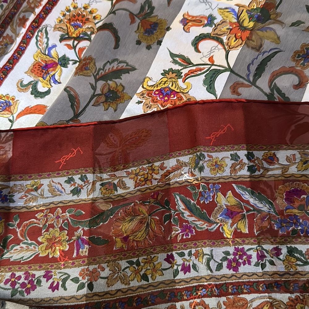 YSL Silk Scarf Wrap - Picture 7 of 7